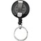 Advantus Badge Reels w/Ring, 30"Extension, 12/BX, Black PK AVT97121 - alternate 2